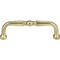 Elements 3" Center-to-Center Polished Brass Madison Cabinet Pull Z259-3PB - alternate 4